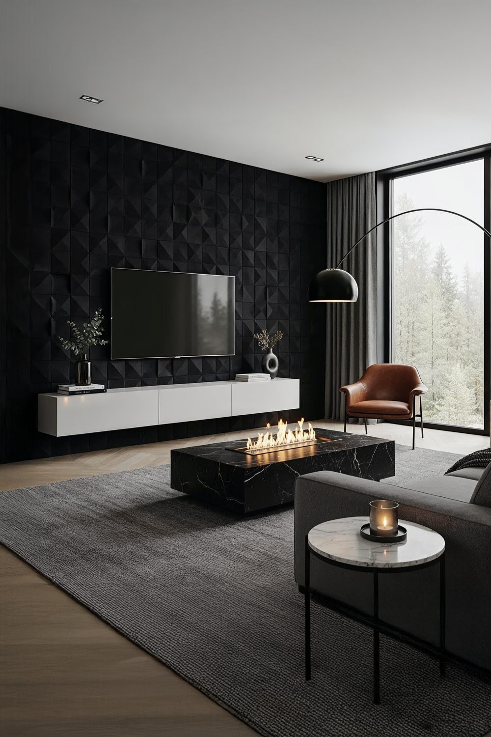 elegantes-wohnzimmer-in-den-klassischen-farben-schwarz-weiss-grau-und-braun