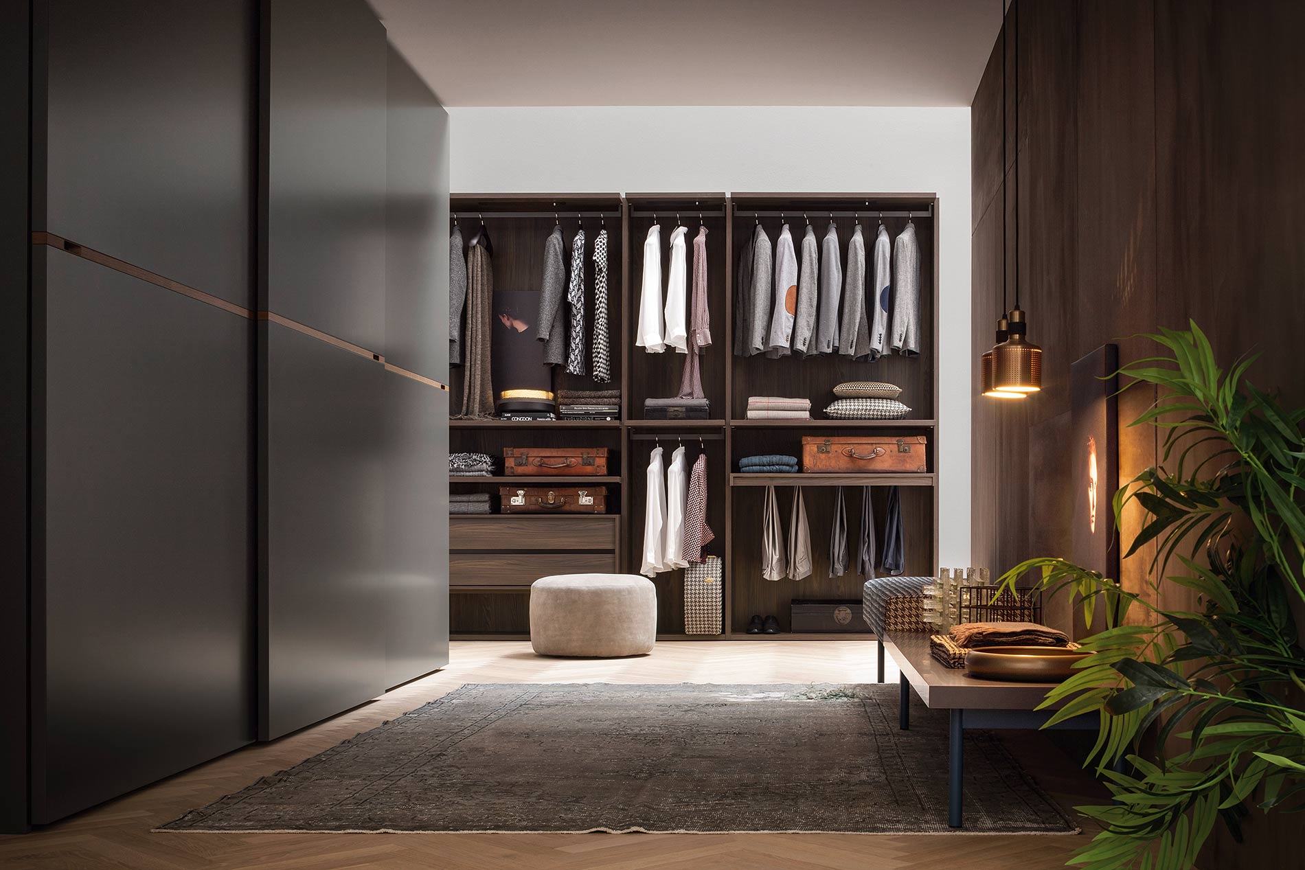 Design Schiebetüren Kleiderschrank