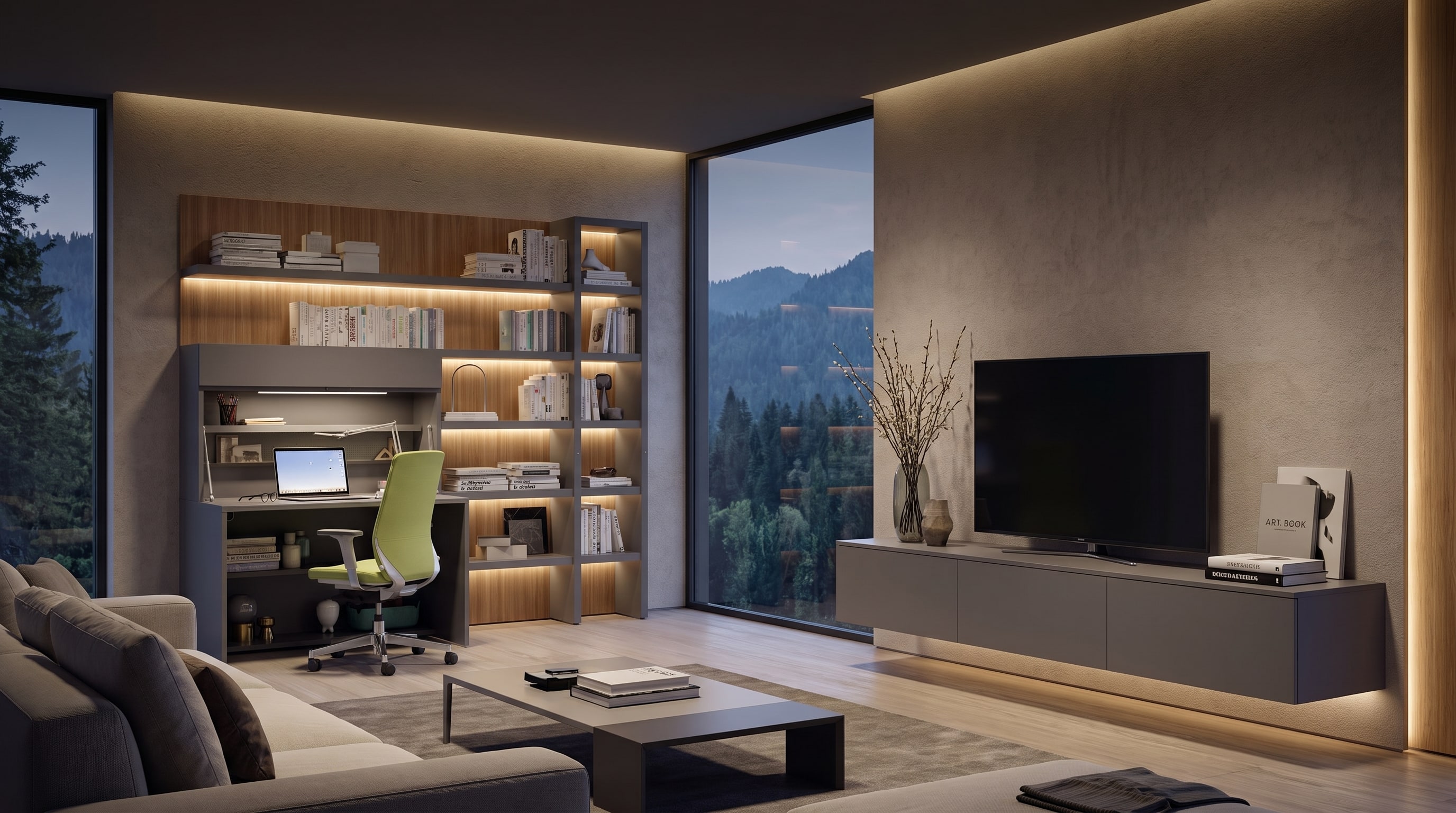 14 moderne Home-Office-Ideen zum konzentrierten Arbeiten