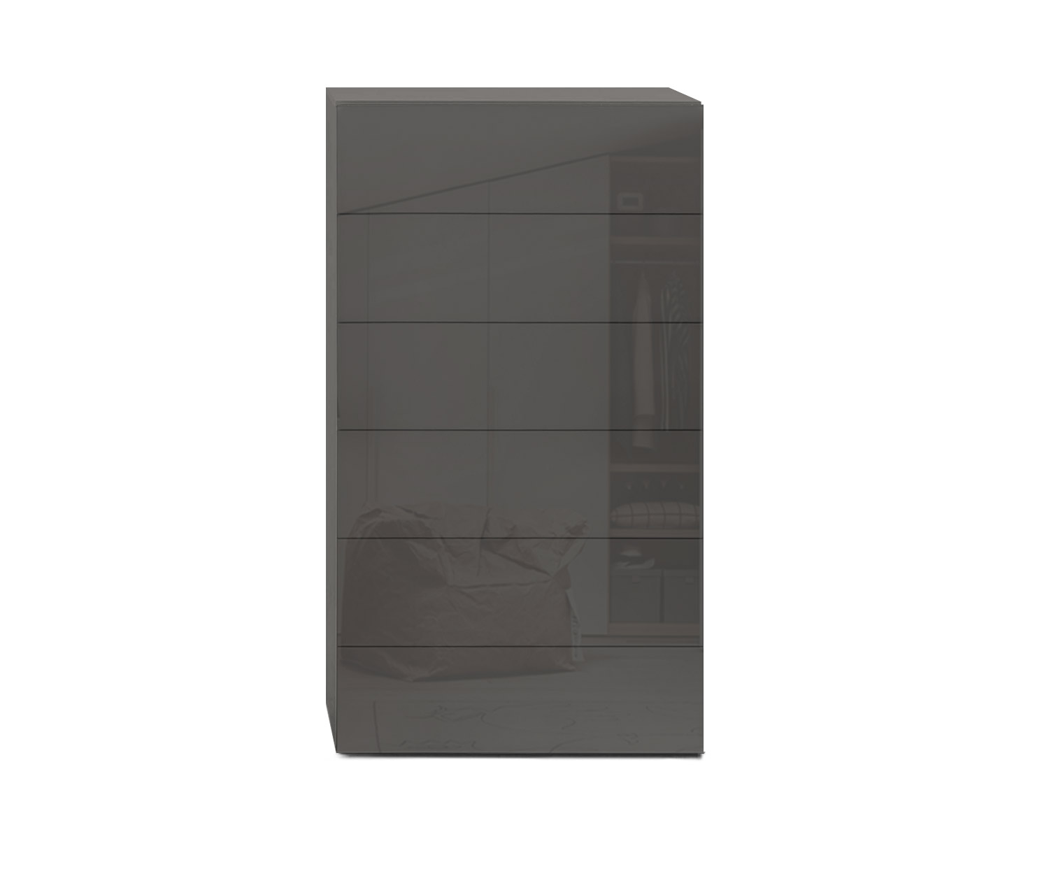 Novamobili Kommode Easy 6er B54 quarz410 Novamobili Kommode Easy 6er B54 quarz410