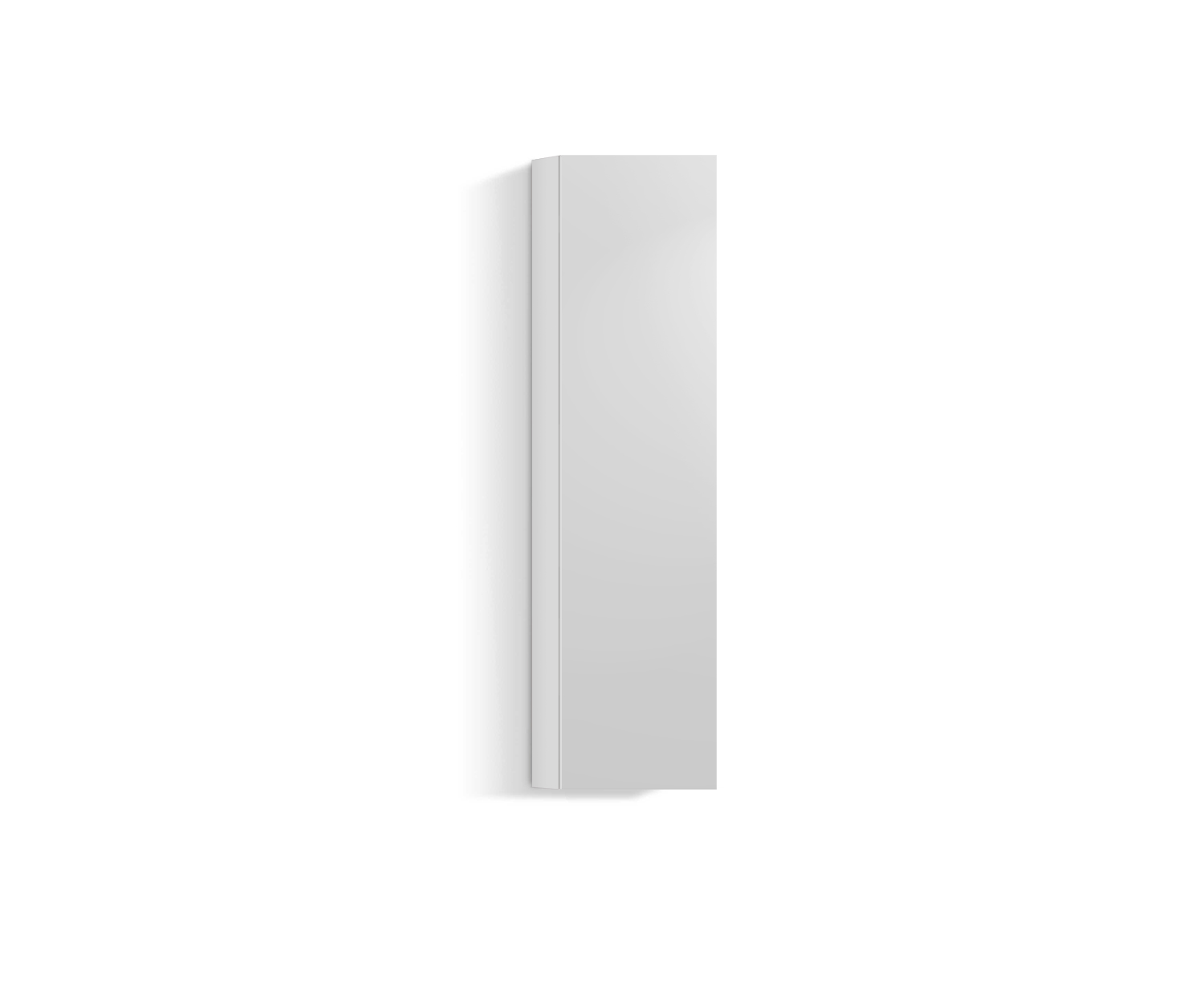 Design Wohnzimmer Hängeschrank Vertikal H128 B30 weiss300 Design Wohnzimmer Hängeschrank Vertikal H128 B30 weiss300