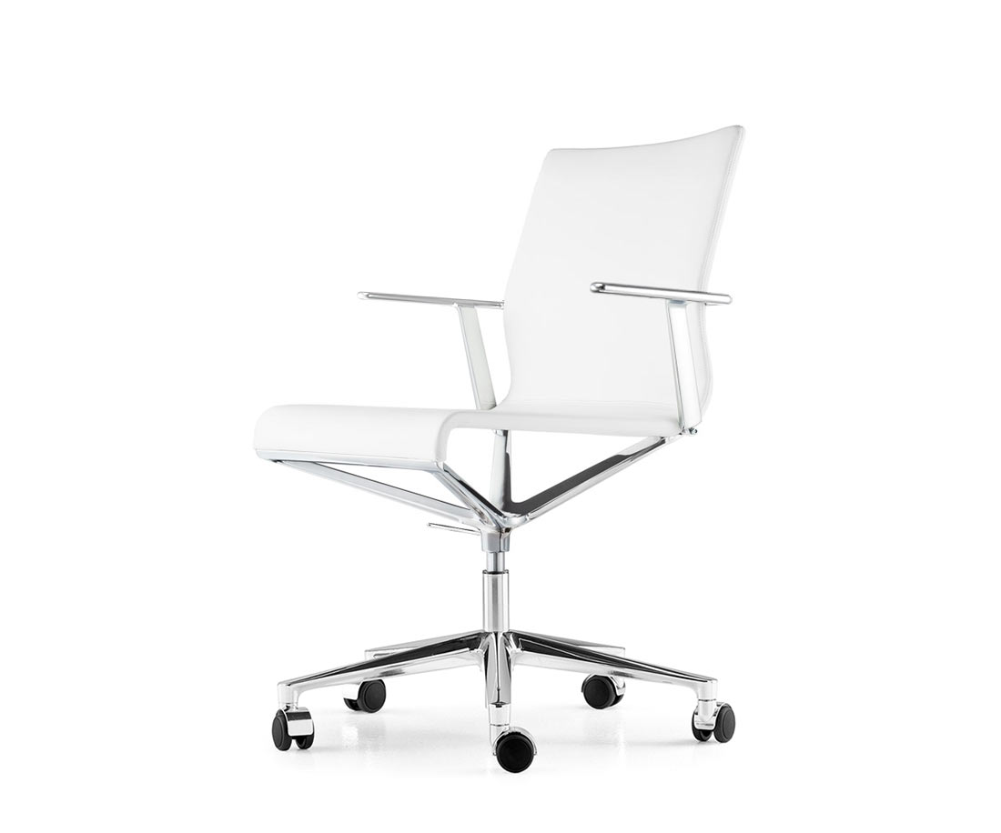 ICF Stick ETK Chair Burostuhl Schwarz Weiss mit Rollen H37 ICF Stick ETK Chair Burostuhl Schwarz Weiss mit Rollen H37
