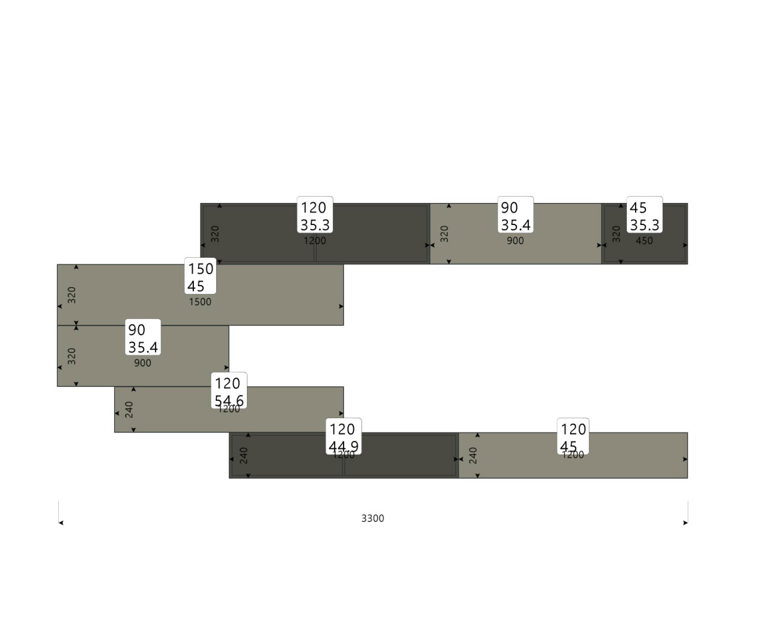 Design wohnand C02 Skizze Maße Größe Größenangaben Design wohnand C02 Skizze Maße Größe Größenangaben