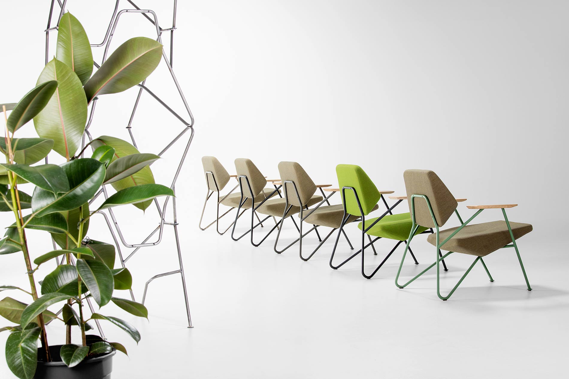 Bunter Design Lounge Sessel Polygon Bunter Design Lounge Sessel Polygon