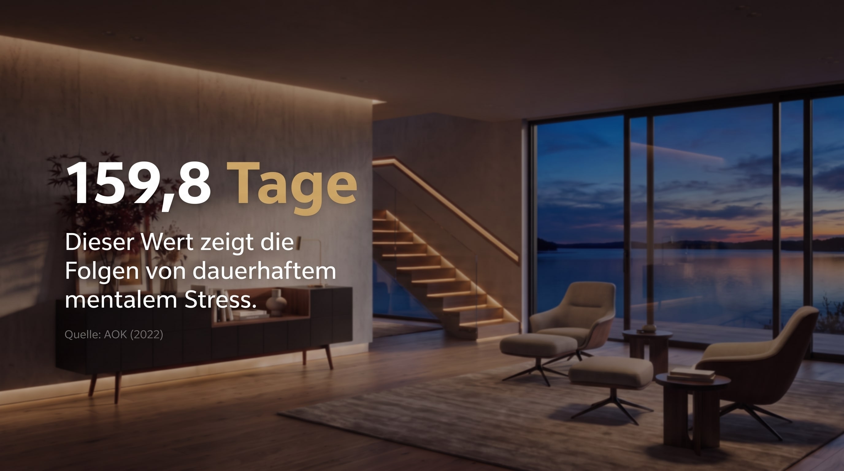 159,8 Tage &ndash; Dieser Wert zeigt die Folgen von dauerhaftem mentalem Stress.