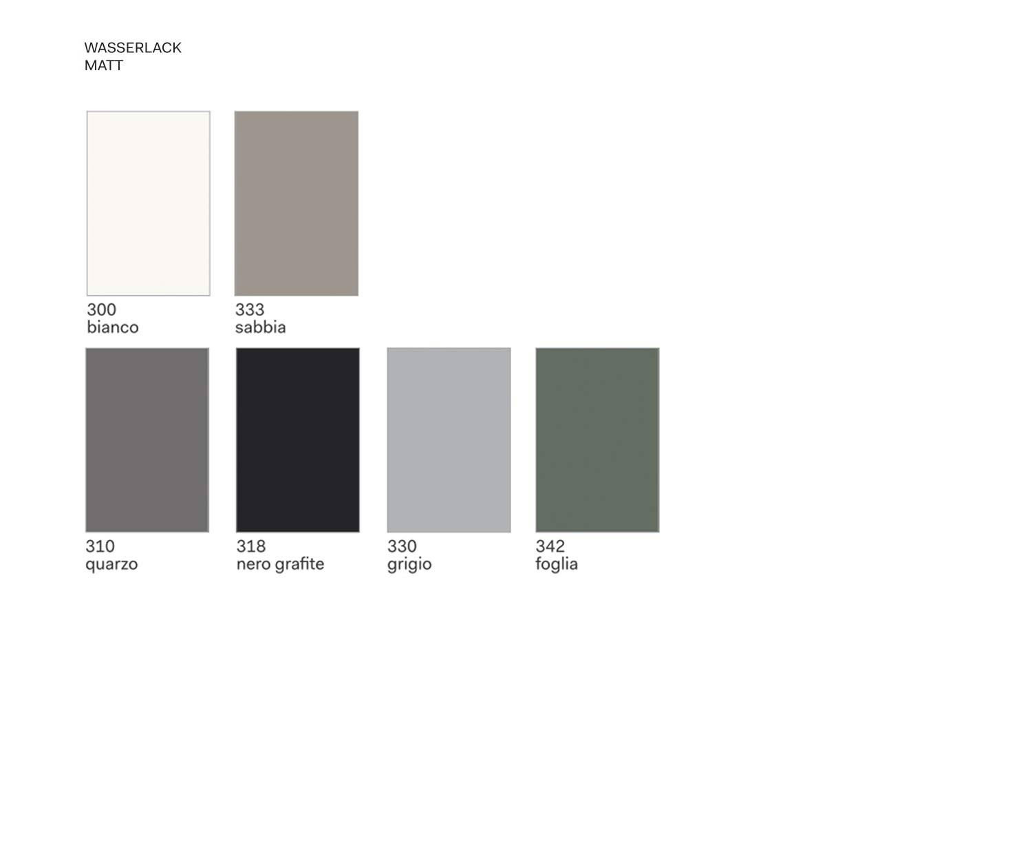 Novamobili Eckschrank Alfa Curvo Matt Farben Farbmuster Novamobili Eckschrank Alfa Curvo Matt Farben Farbmuster