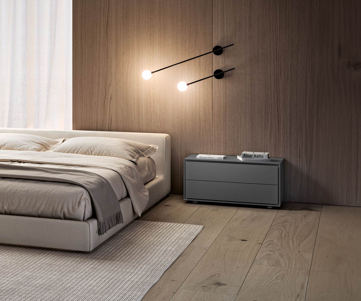 Capo d´Opera Quarantacinque Nachttisch Capo d´Opera Quarantacinque Nachttisch