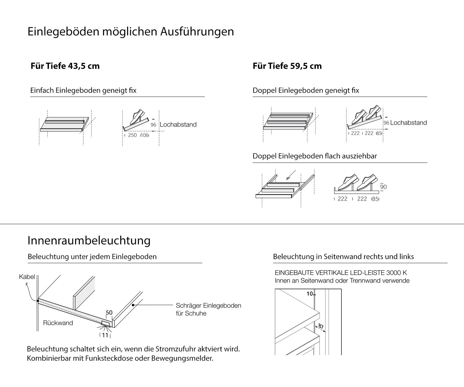 Design Schuhschrank Ausführung  Design Schuhschrank Ausführung