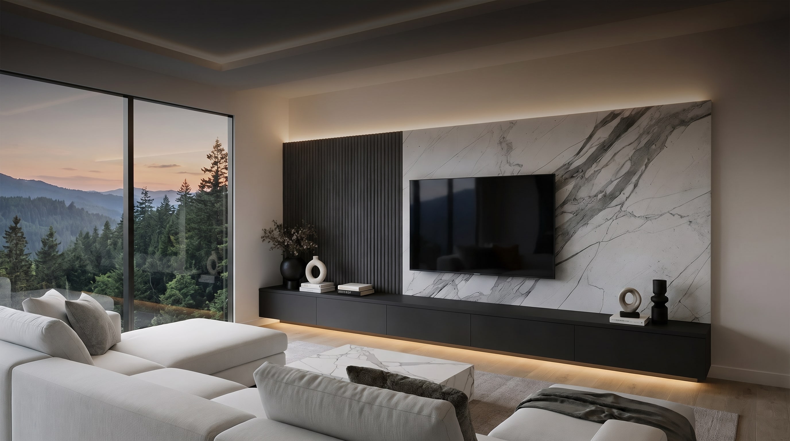 5 Lösungen, Kabel am TV-Möbel im Wohnzimmer zu verstecken | Wohnmagazin