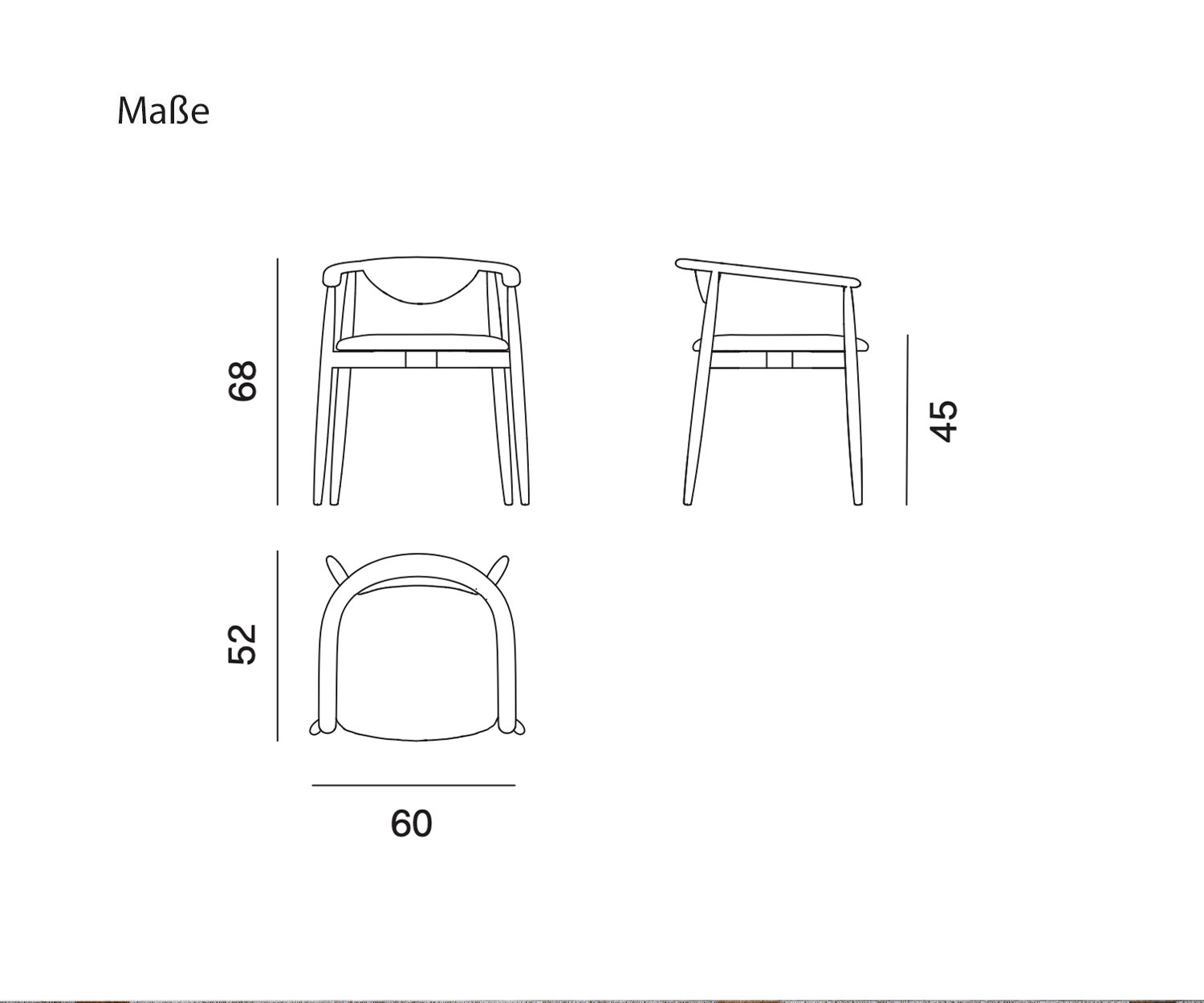 Novamobili Stuhl Rose Maße Novamobili Stuhl Rose Maße