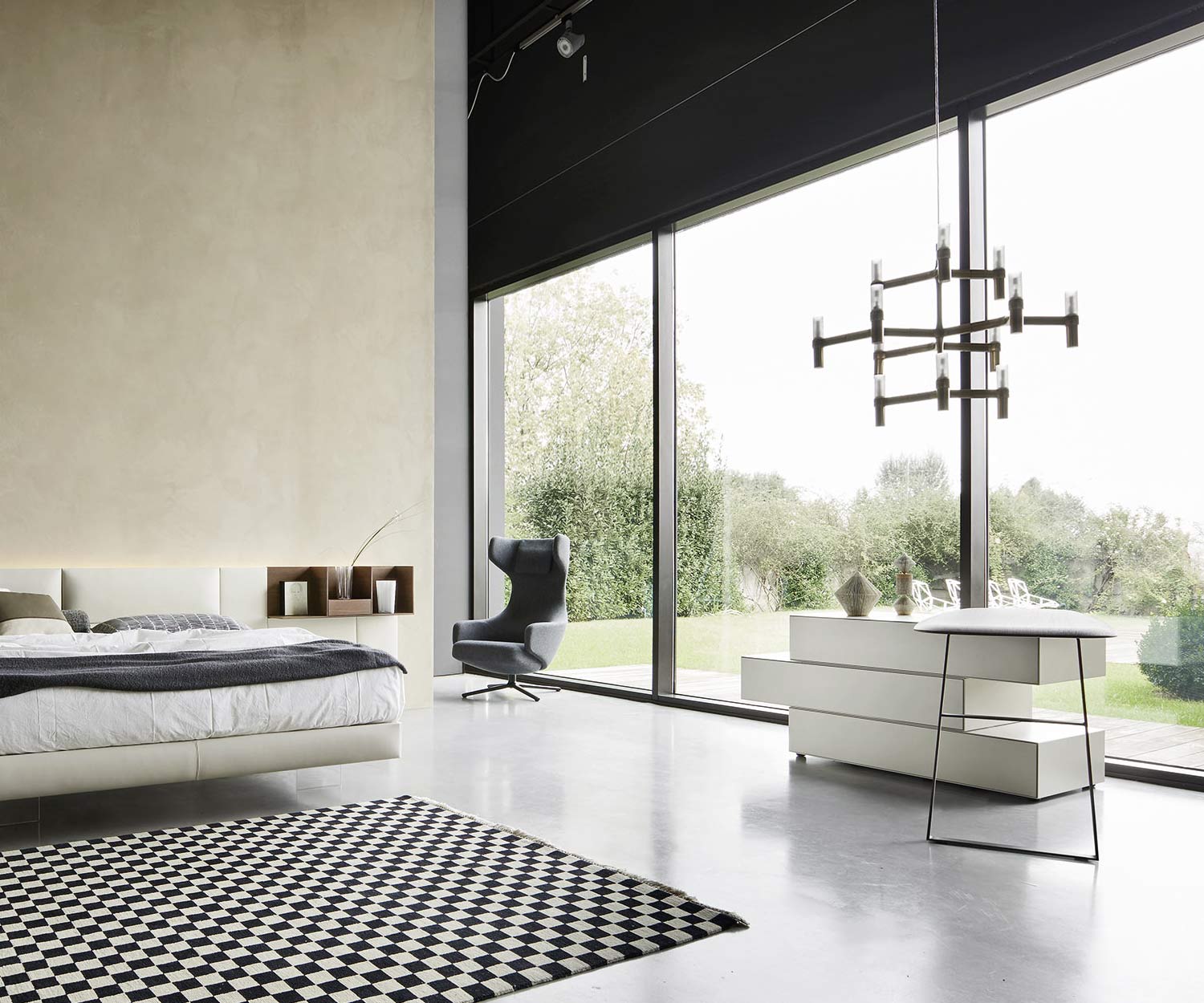 Livitalia Ecletto Design Kommode mit Schminktisch in Hellgrau Matt lackiert Livitalia Ecletto Design Kommode mit Schminktisch in Hellgrau Matt lackiert