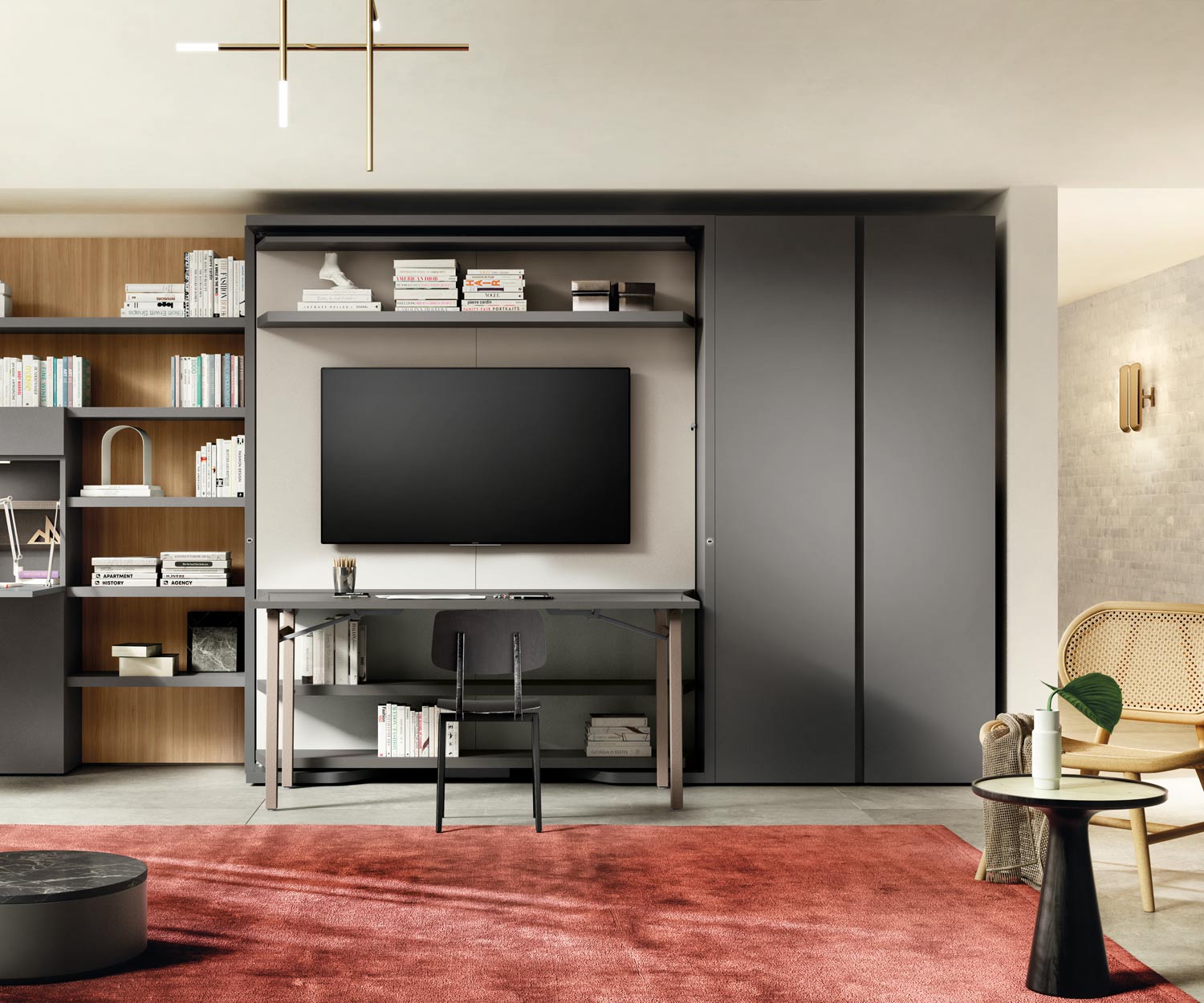 Clei Schrankbetten LGM Book + Table Clei Schrankbetten LGM Book + Table