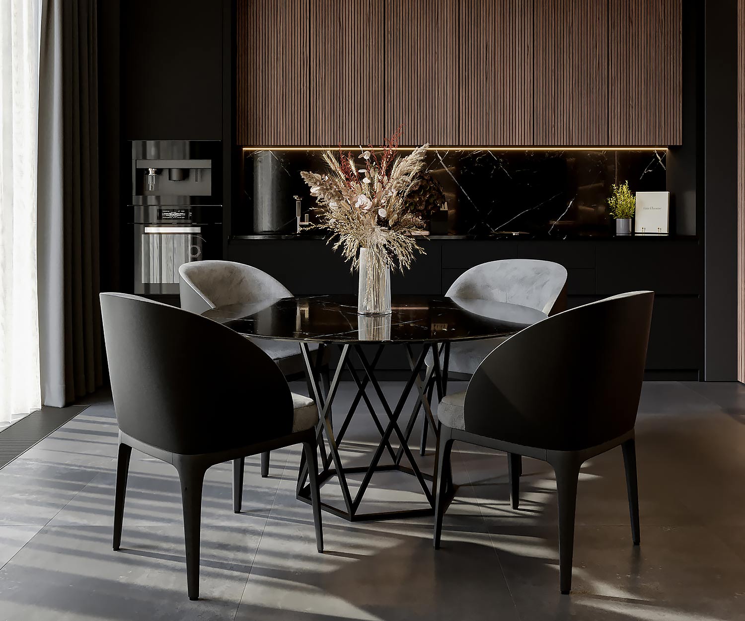 Runder Design Esstisch Marmor Tischplatte rund Runder Design Esstisch Marmor Tischplatte rund