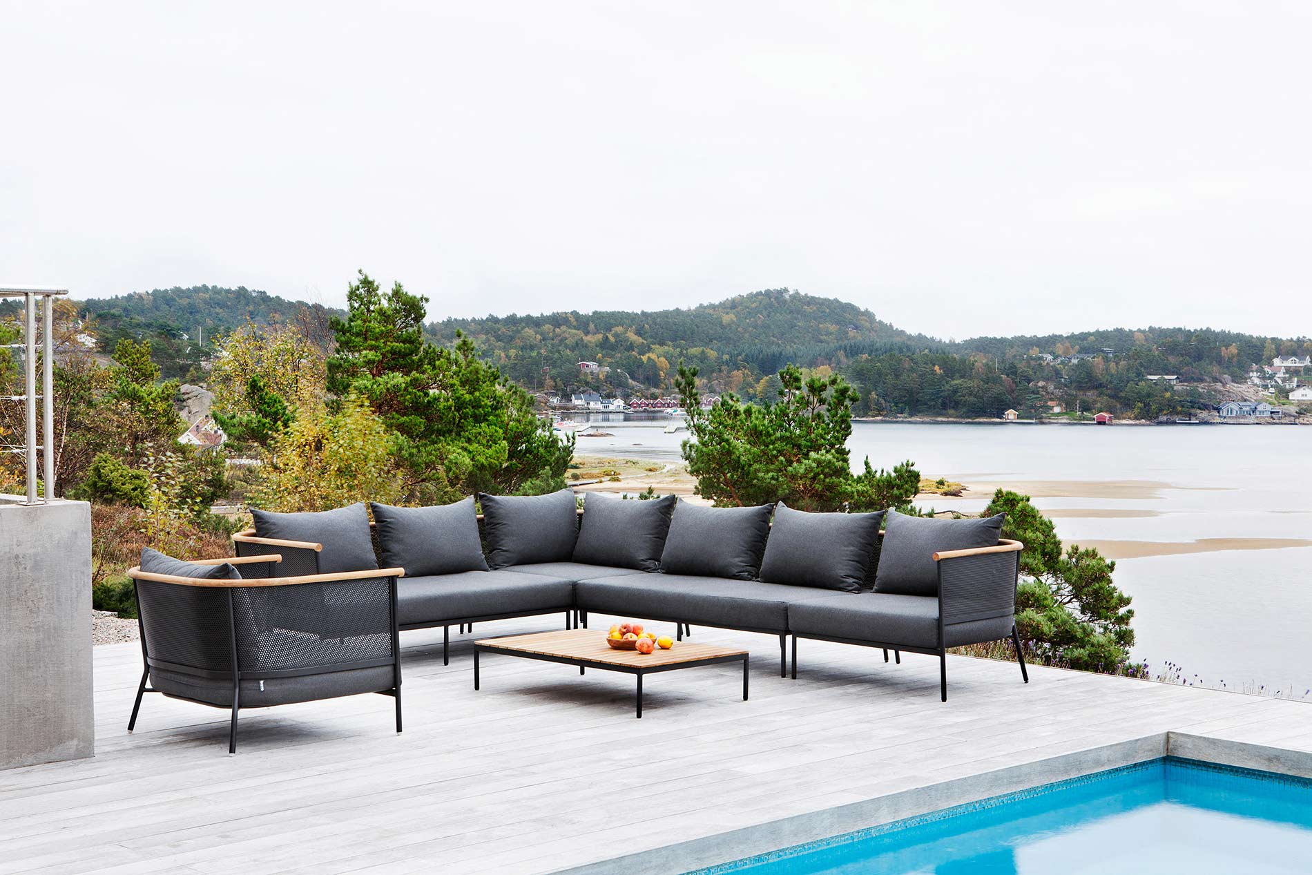 Design Lounge Gartensofa Gruppe