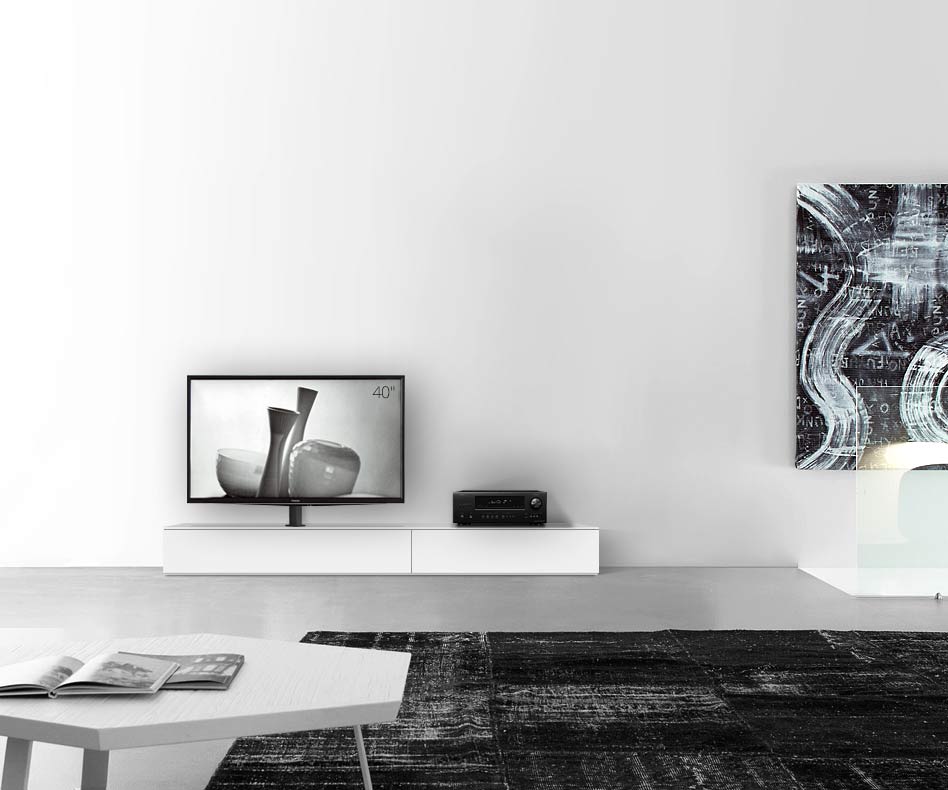Design Lowboard Konfigurator mit TV Halterung Boden Breite 210 25,5 54,6 links matt weiss Design Lowboard Konfigurator mit TV Halterung Boden Breite 210 25,5 54,6 links matt weiss