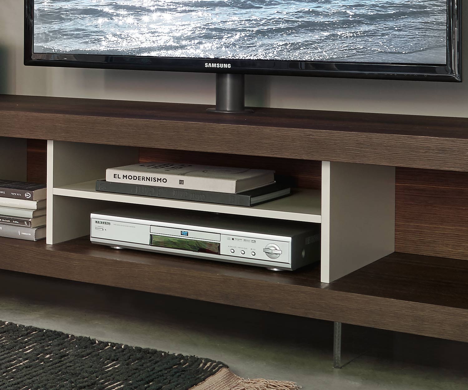Exklusives Offenes Livitalia Design Design Lowboard Open mit TV Halterung Exklusives Offenes Livitalia Design Design Lowboard Open mit TV Halterung