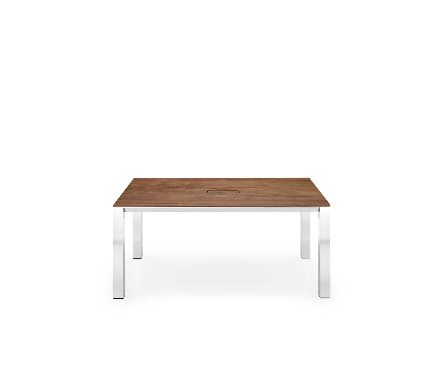 Manager Bürotisch P80 180x120 Walnuss Furnier 043 Manager Bürotisch P80 180x120 Walnuss Furnier 043