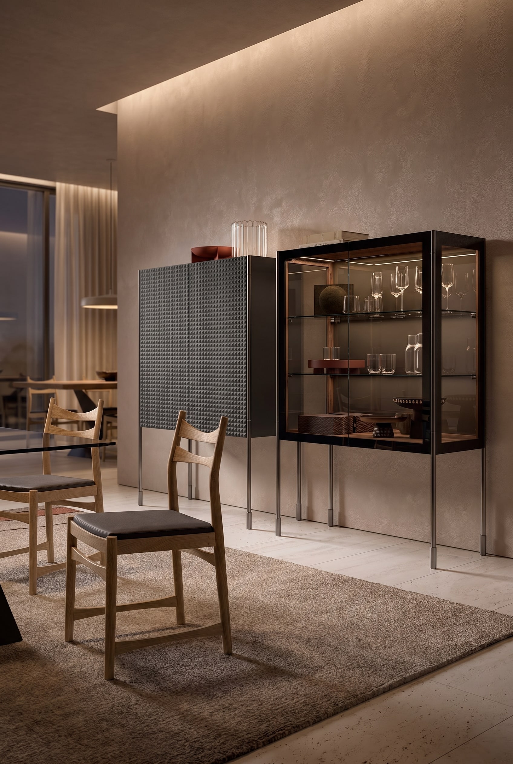 Esszimmer Hybrid-Highboard modern