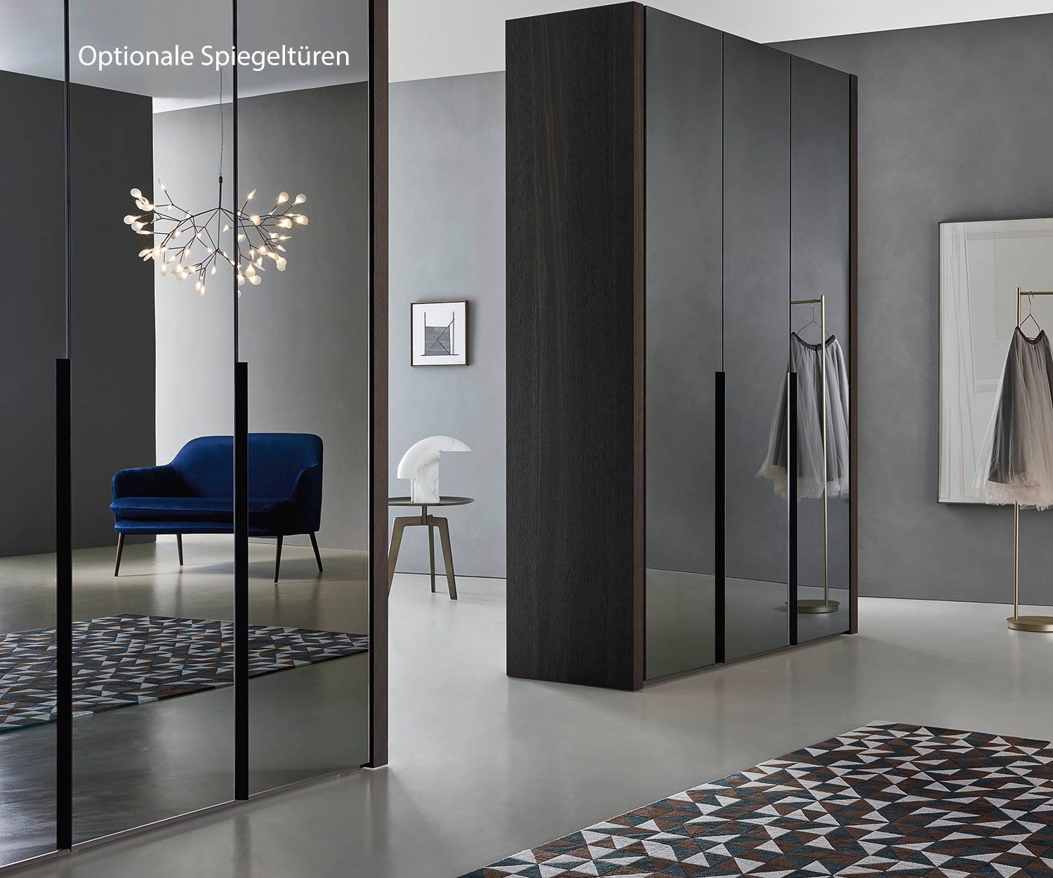 Designer Schuhschrank von Livitalia mit Spiegel Designer Schuhschrank von Livitalia mit Spiegel