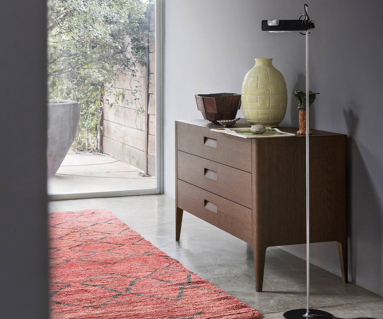 Designer Schlafzimmer Kommode Giotto mit 3 Schubladen von Novamobili Designer Schlafzimmer Kommode Giotto mit 3 Schubladen von Novamobili