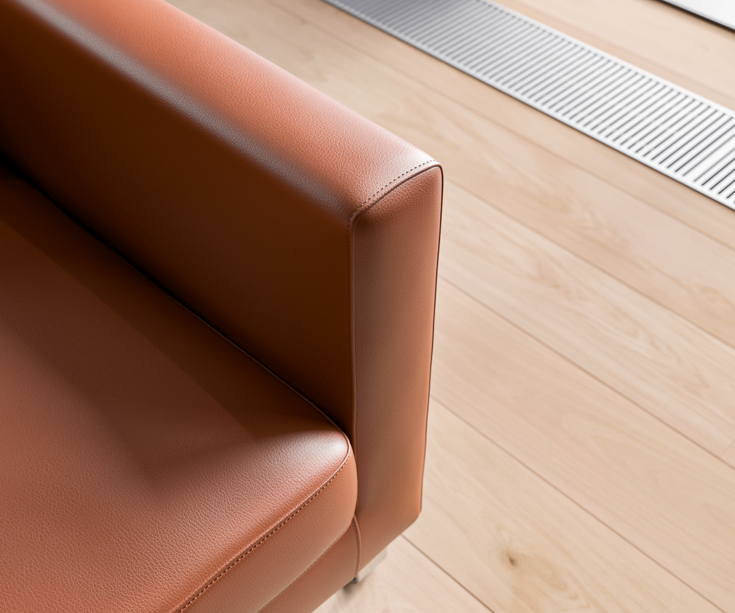 Elegance Detail Leder Cognac Elegance Detail Leder Cognac
