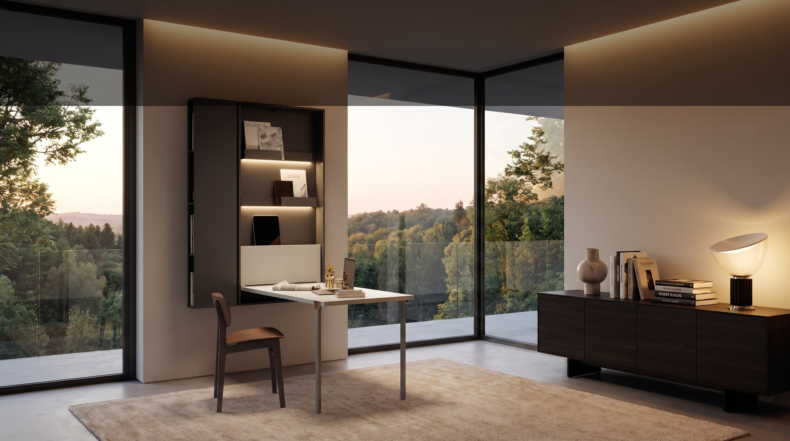12 Schreibtisch Ideen: So verstecken Profis das Home-Office