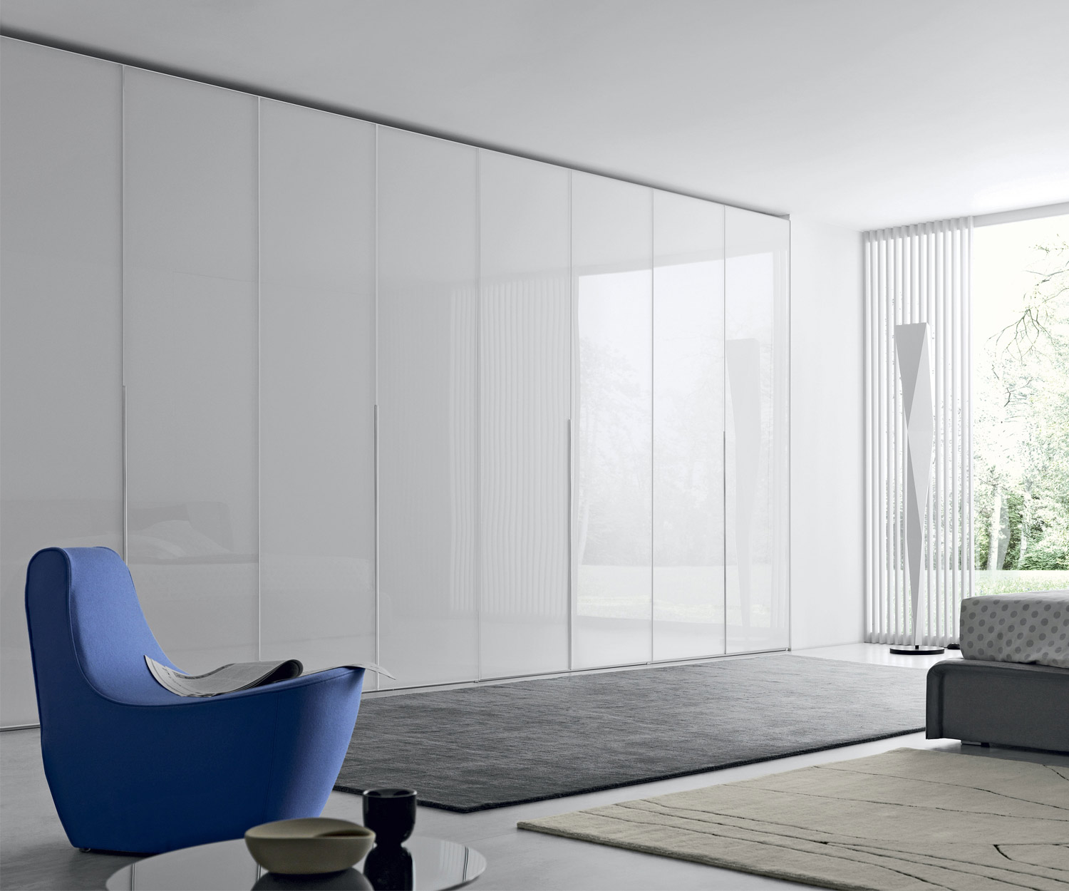 Hochwertiger Novamobili Design Kleiderschrank Crystal mit Flügeltüren Hochwertiger Novamobili Design Kleiderschrank Crystal mit Flügeltüren