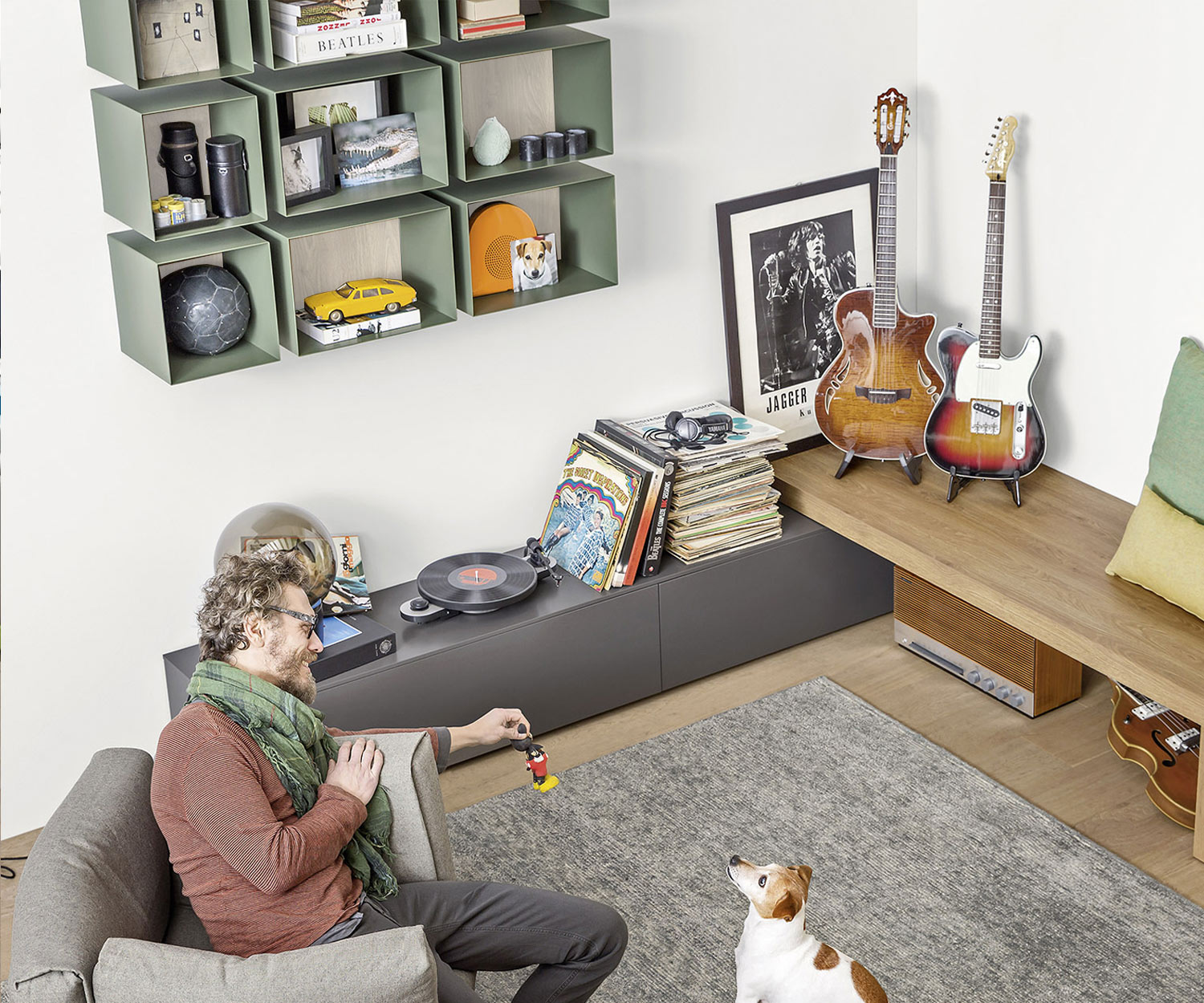 Edles Design Wandregal Metall Box hängend offen Edles Design Wandregal Metall Box hängend offen