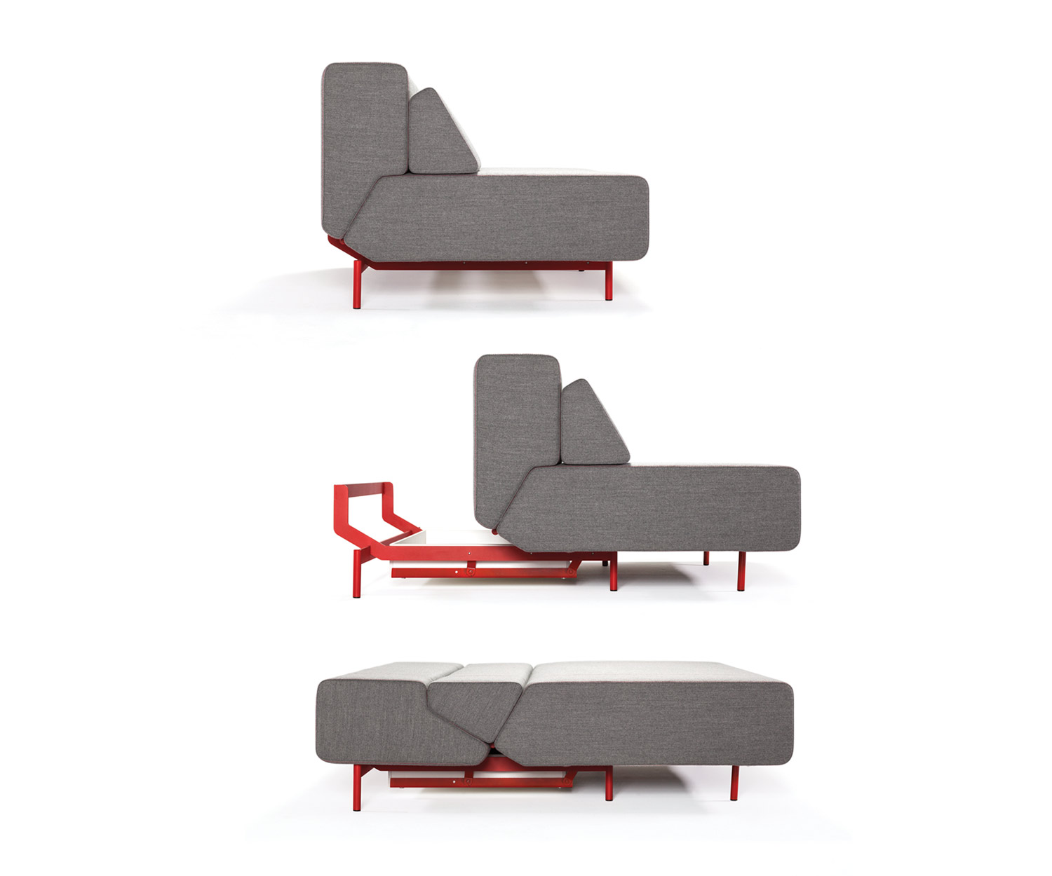 Prostoria Schlafsofa Pil low Funktion des Öffnungsmechanismus Prostoria Schlafsofa Pil low Funktion des Öffnungsmechanismus