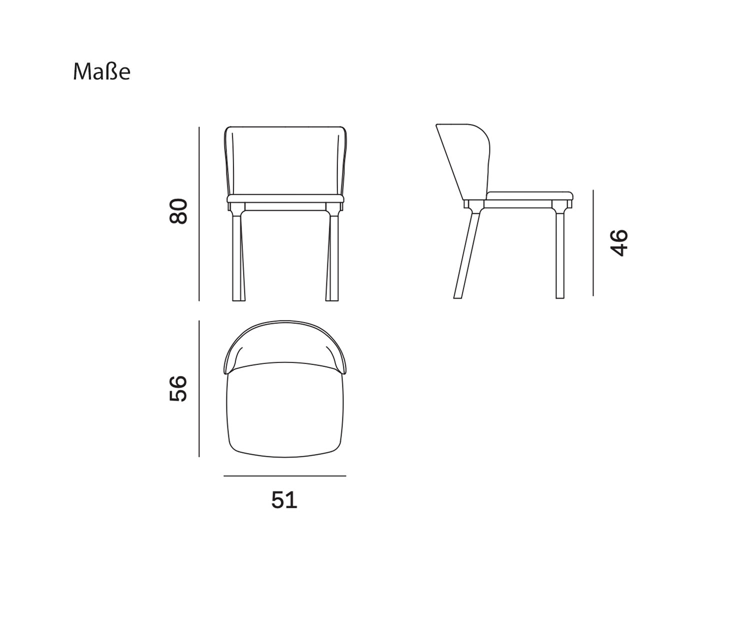 Novamobili Stuhl Navy Skizze Novamobili Stuhl Navy Skizze